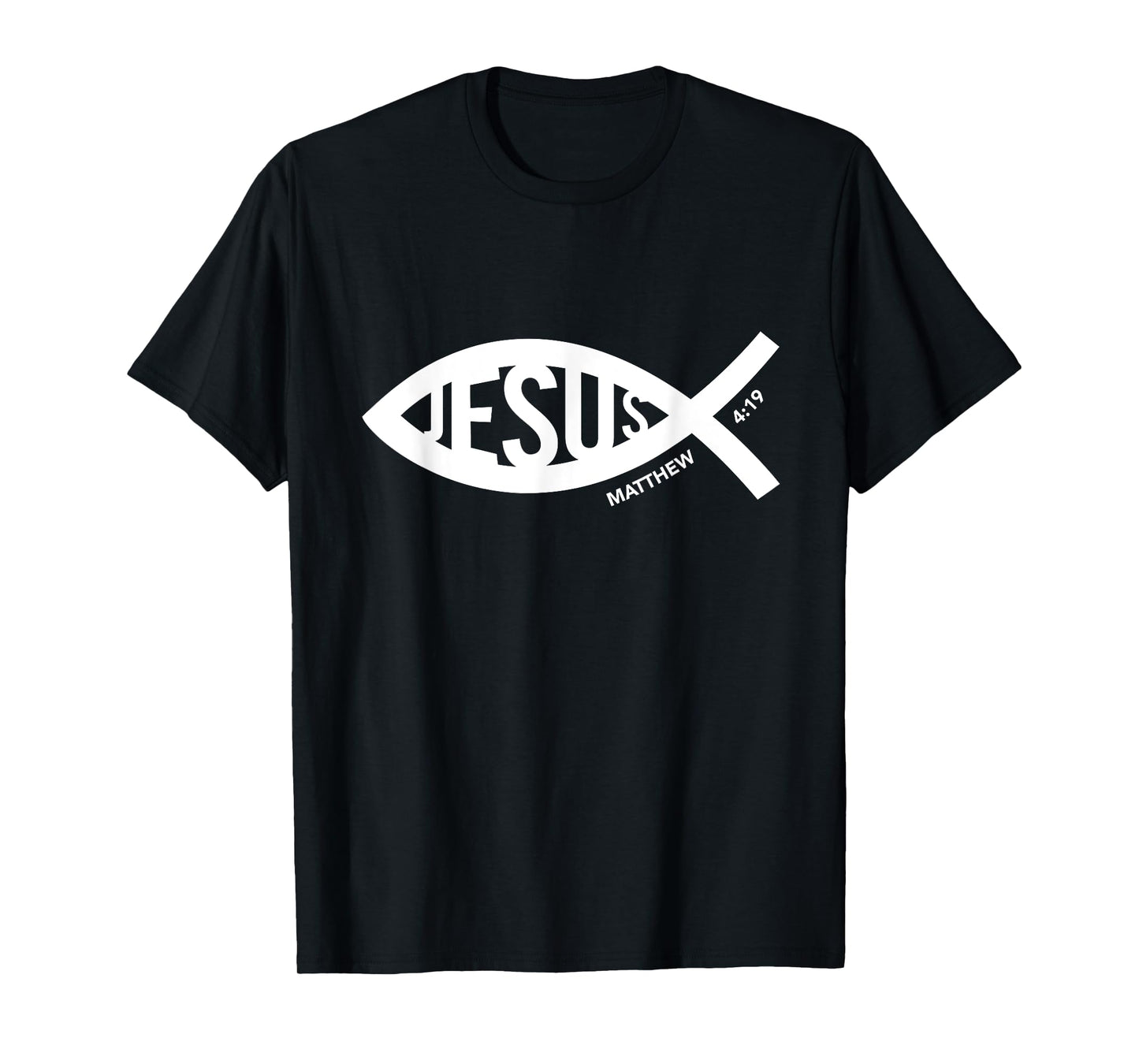 Jesus Fish Symbol Christian T-Shirt T-Shirt