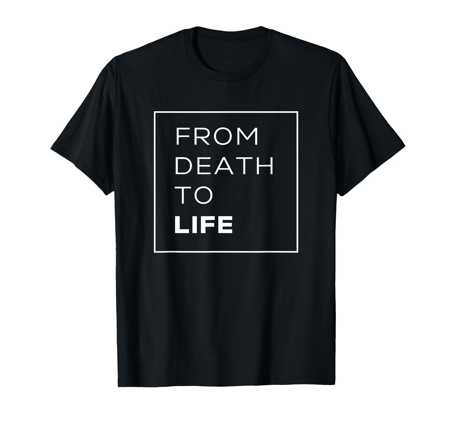 Baptism Death to Life Group Church T-Shirt
