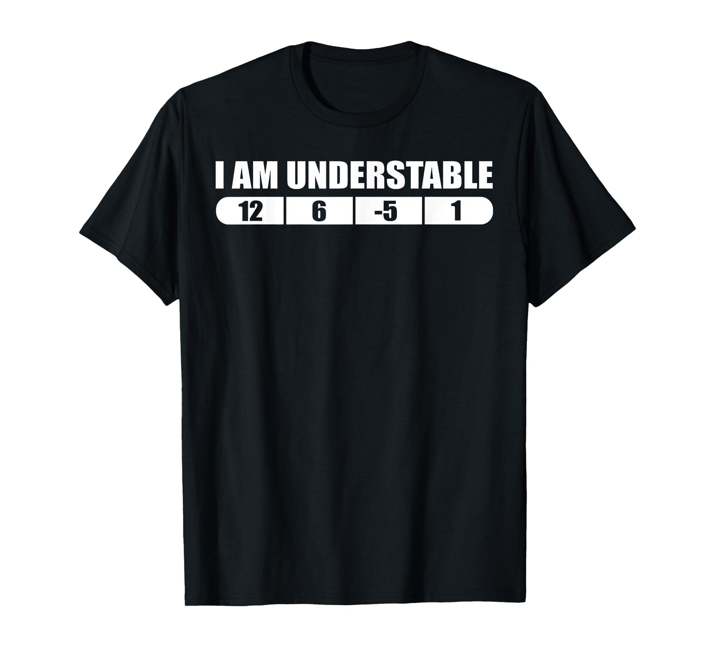 Funny Disc Golf Quote Design, I Am Understable Frisbee T-Shirt