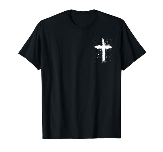 Psalm 91 God is My Refuge and My Fortress - Front and Back T-Shirt