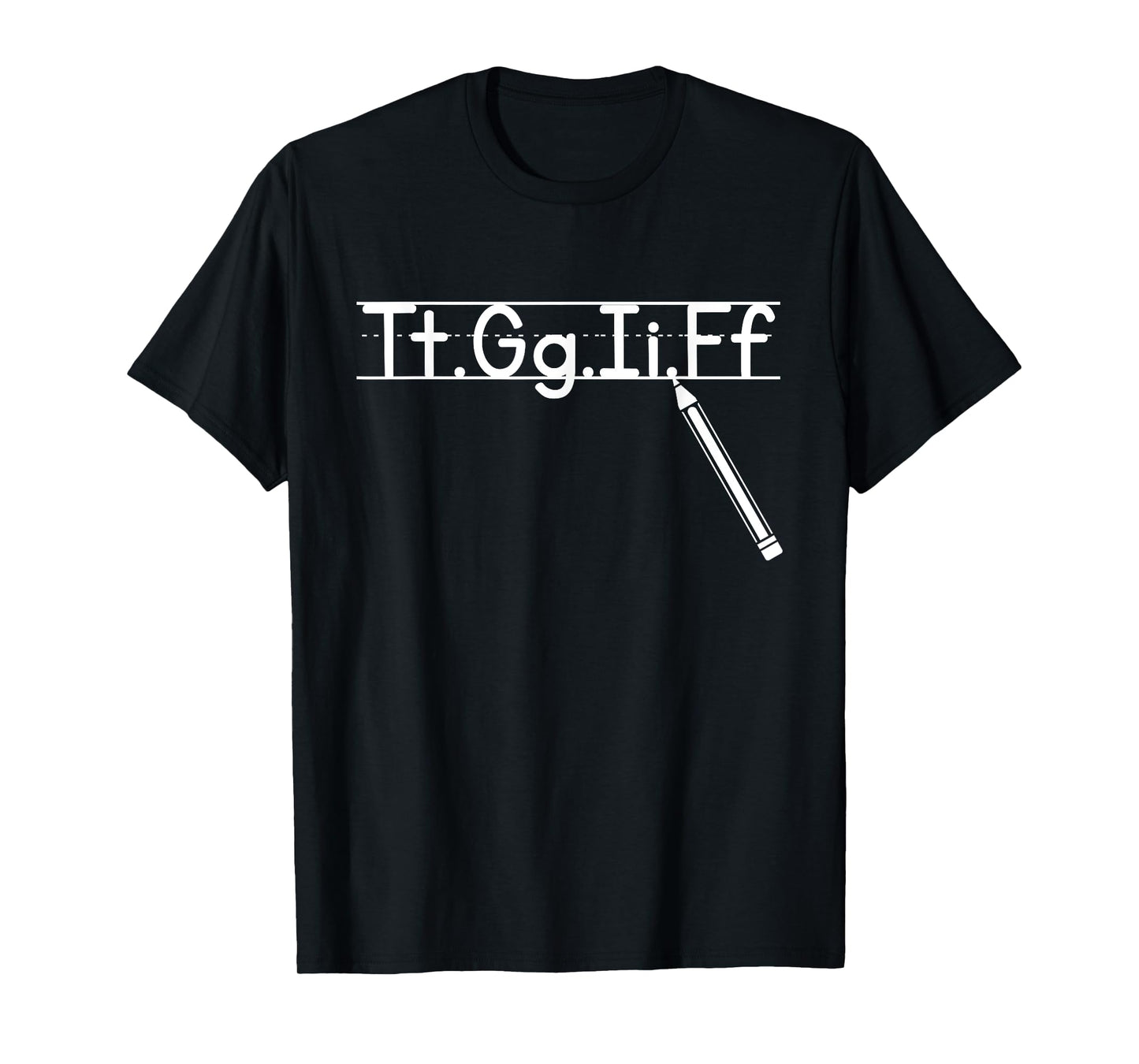 T G I F Thank Godness Its Friday Teacher Appreciation Christ T-Shirt