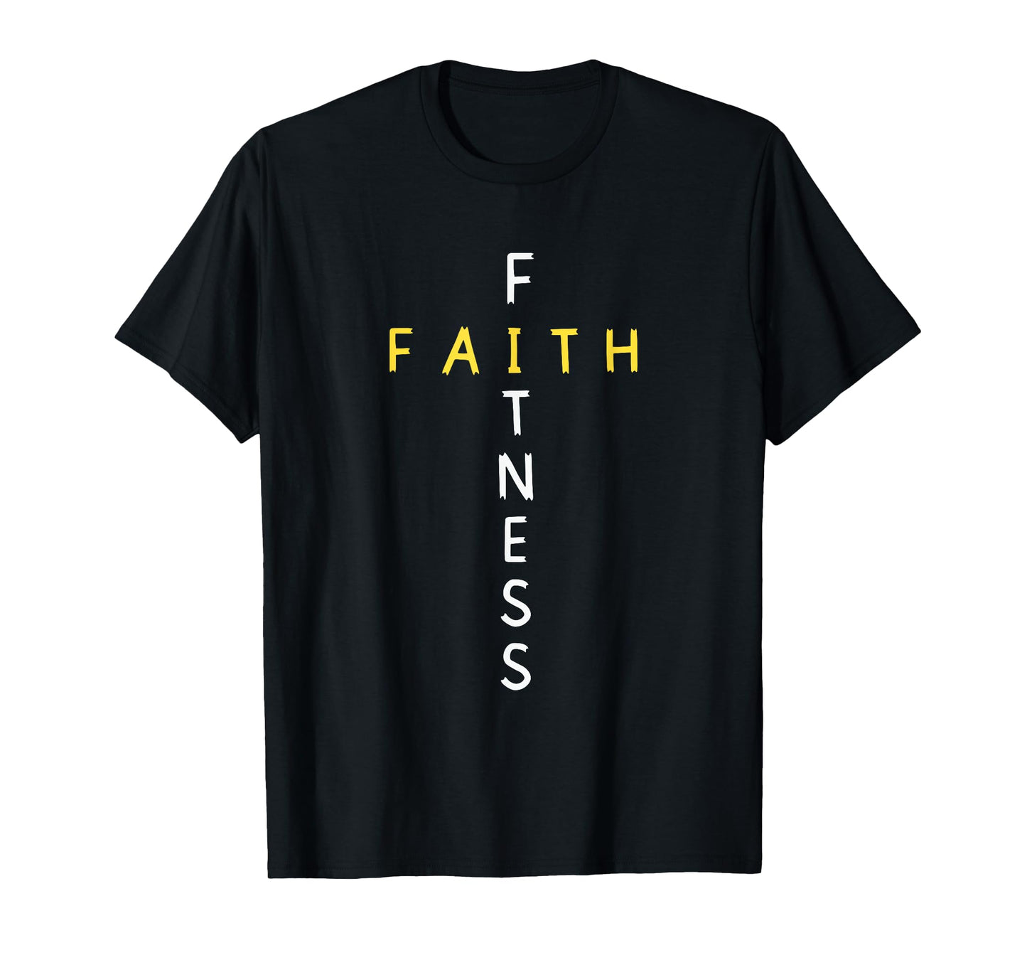 Jesus Workout Gift Faith And Fitness T-Shirt