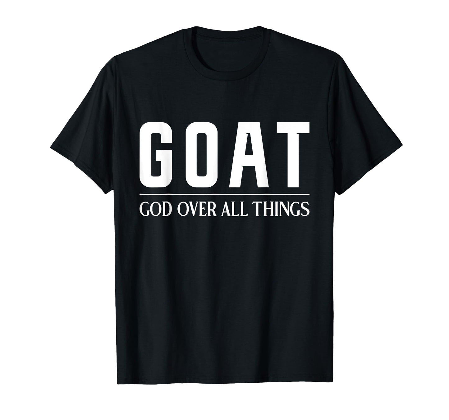 Christian Faith Jesus GOAT T-Shirt
