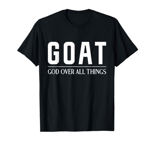 Christian Faith Jesus GOAT T-Shirt