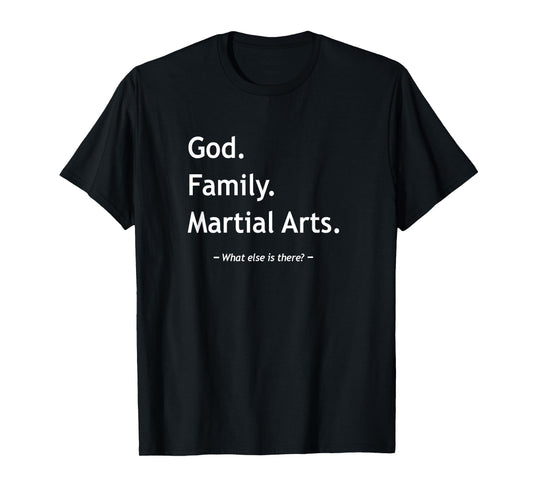 Christian Faith Jesus Christianity God Family Martial Arts T-Shirt