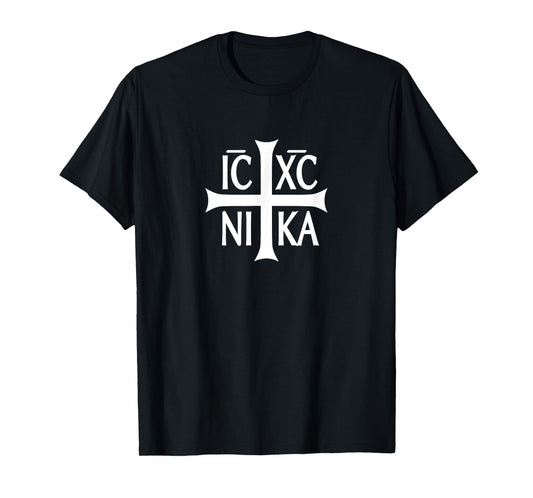 IC XC NIKA cross christian orthodox T-Shirt