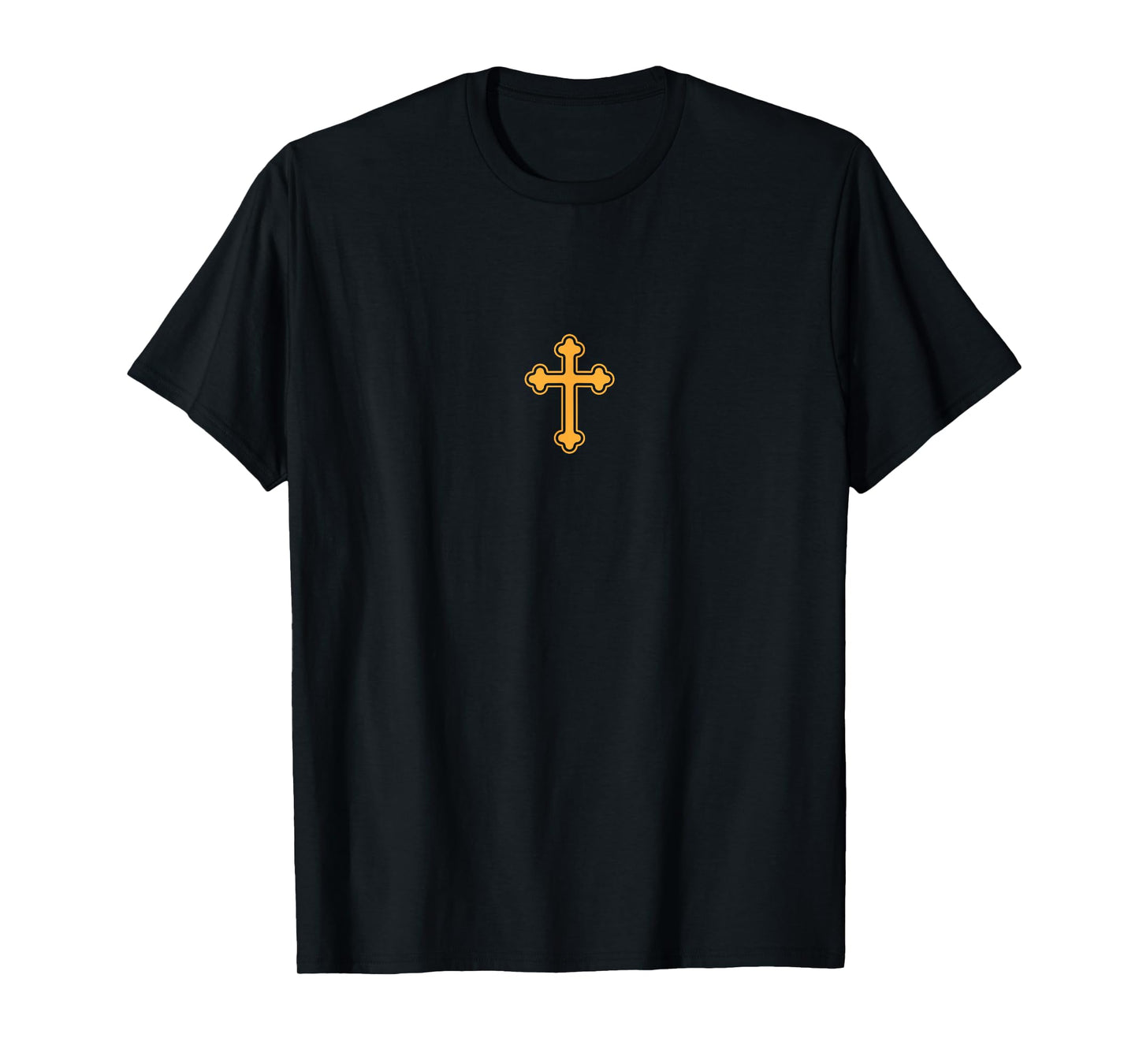 Orthodox Cross - Minimalist Christian Religious Jesus T-Shirt