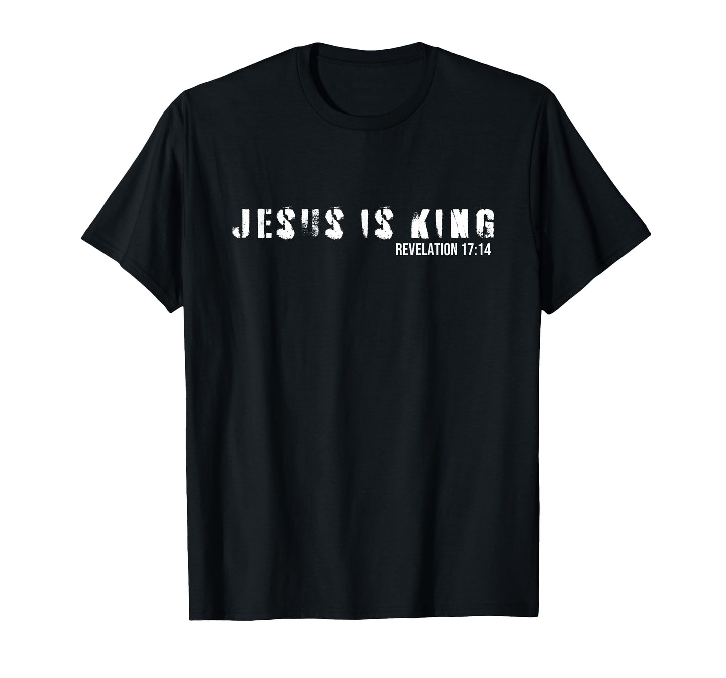Jesus Is King Bible Verse Scripture Christian T-Shirt