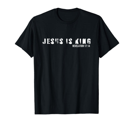 Jesus Is King Bible Verse Scripture Christian T-Shirt
