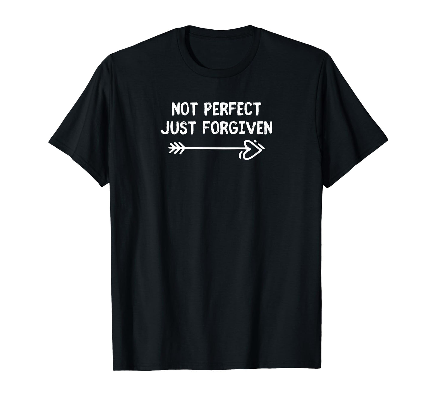 Not Perfect Just Forgiven Redeemed Christian Bible Gift T-Shirt