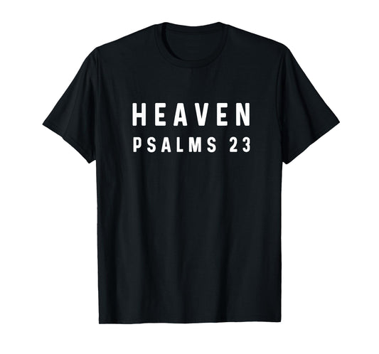Psalms 23 Faith - God Jesus Religious Christian T-Shirt