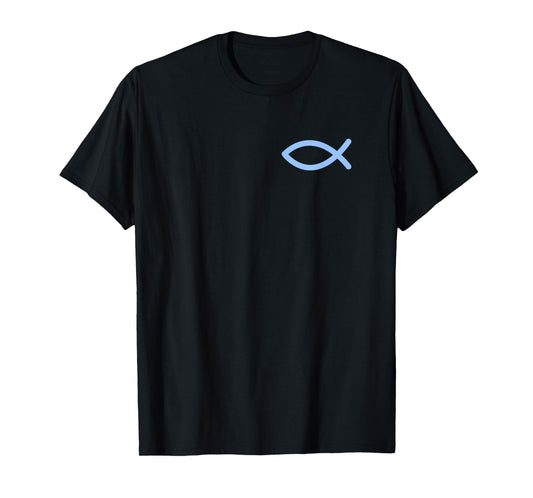 Ichthys/Ichthus T-Shirt Christian Symbol Jesus Fish T-Shirt