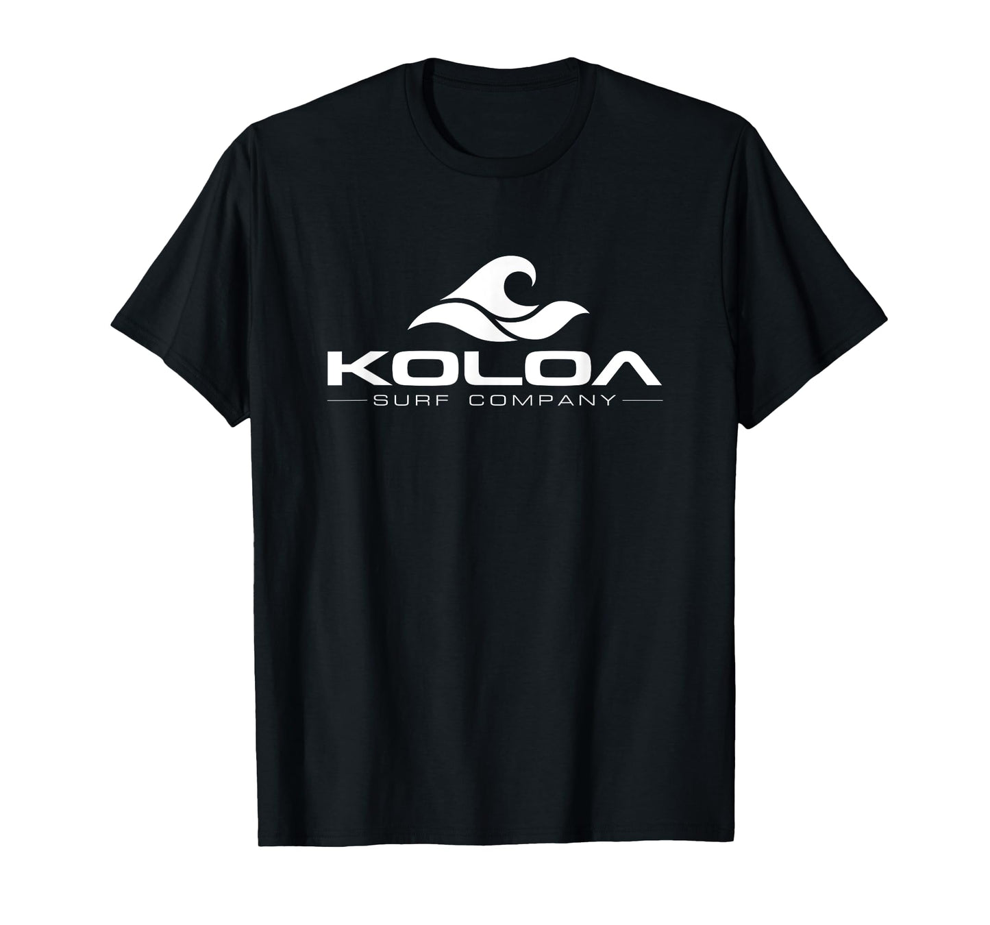 Koloa Surf Classic White Wave Logo Lightweight, Graphic T-Shirt