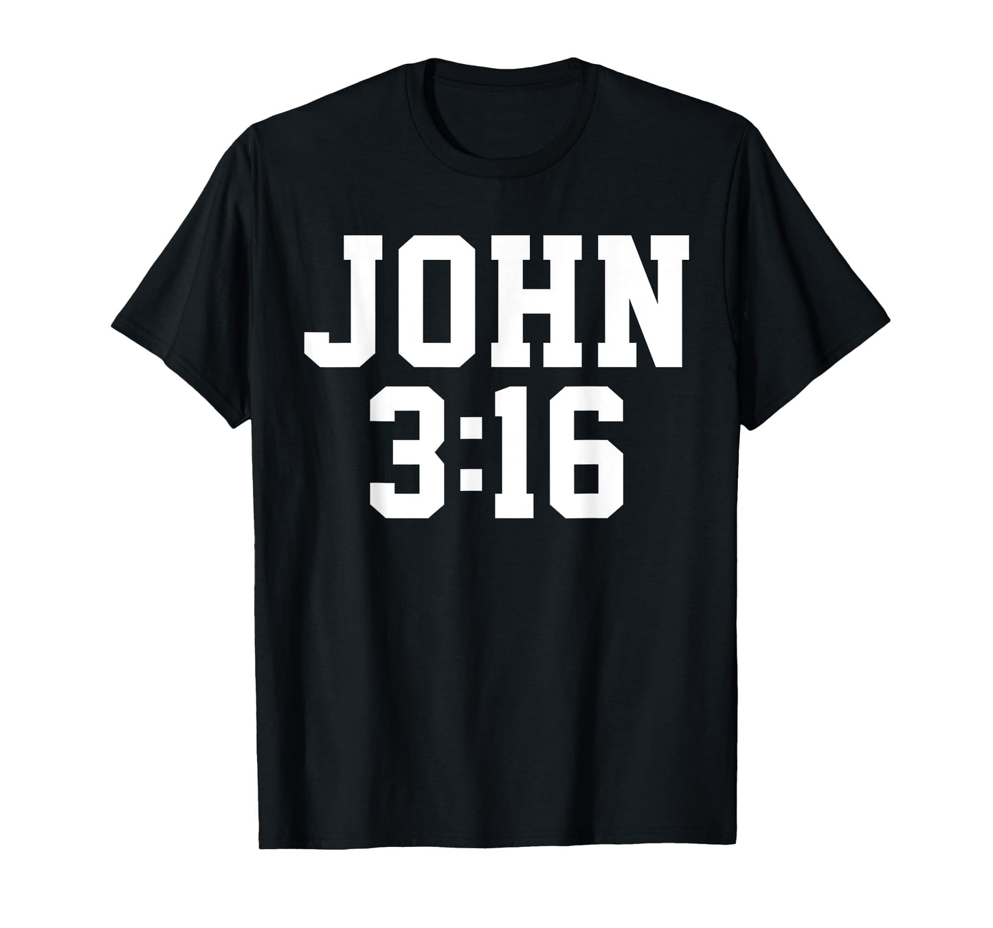 Christian John 3:16 Gift Bible Verse T-Shirt