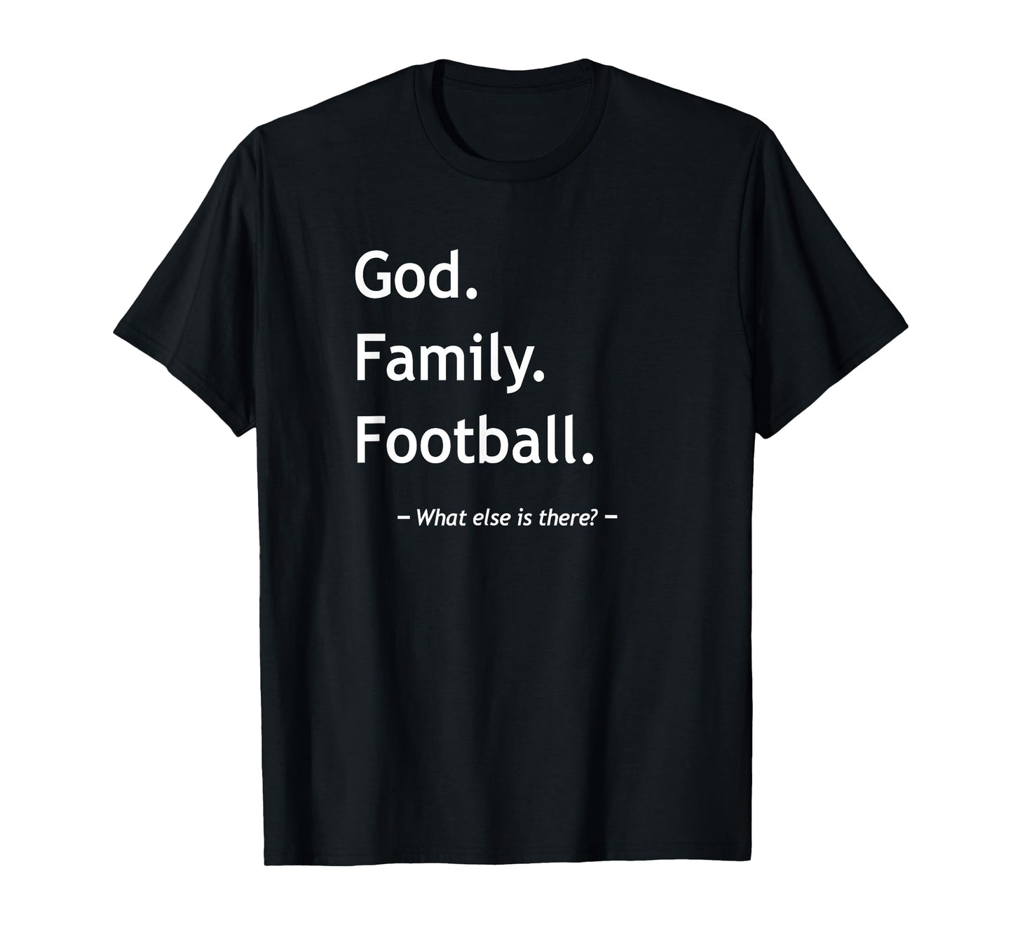 Christian Faith Jesus Christianity God Family Football T-Shirt