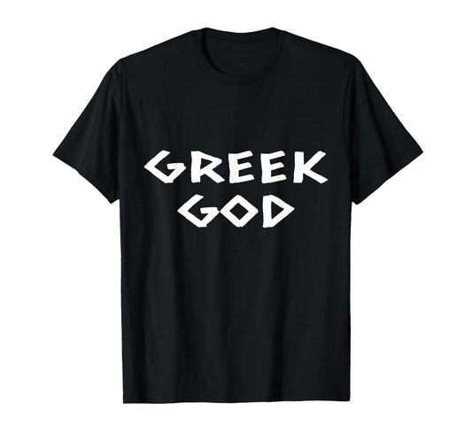 Greek God Funny Bodybuilder Man From Greece Hellas Hellene T-Shirt
