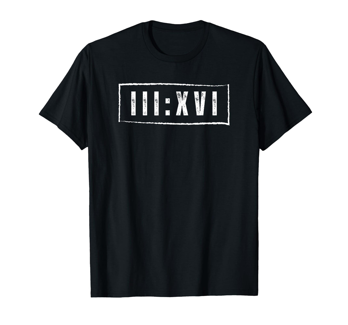 John 3:16 Roman Numerals minimalist nice gift for Christians T-Shirt