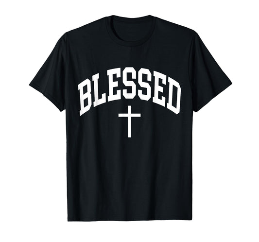 Blessed Cross Christian Religious Faith T-Shirt