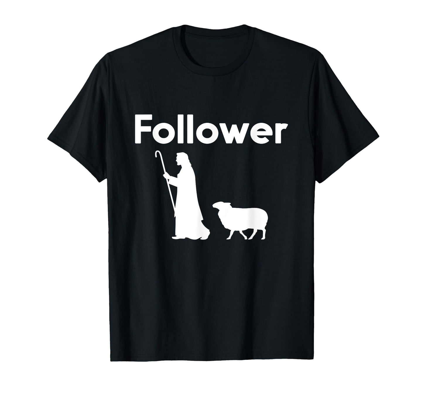 Followers of Jesus Christ parable of the lost sheep T-Shirt