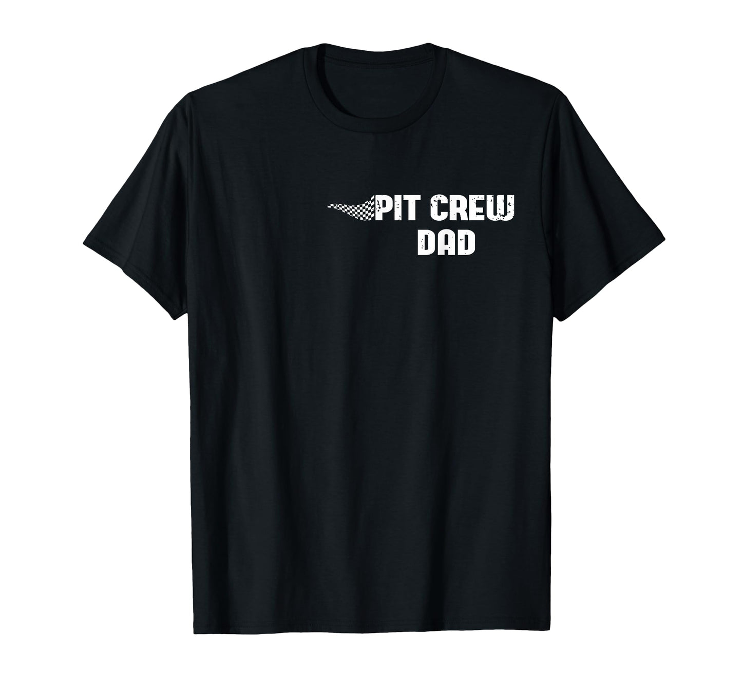 Pit Crew Dad Racing Car Family Matching Birthday Party T-Shirt