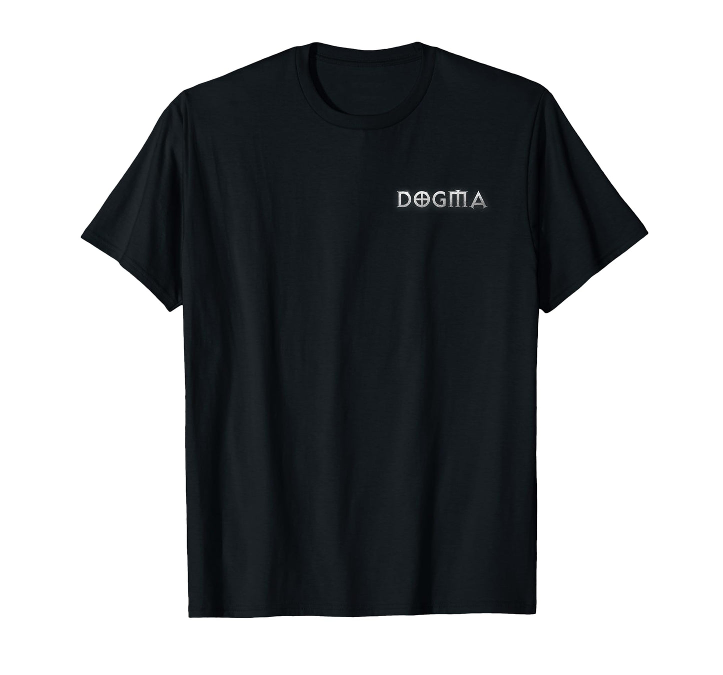 Dogma Prepare Thyself Silver Pocket Logo Front & Back T-Shirt
