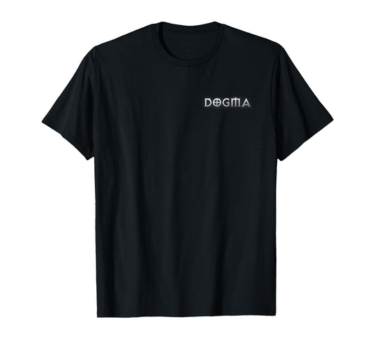Dogma Prepare Thyself Silver Pocket Logo Front & Back T-Shirt