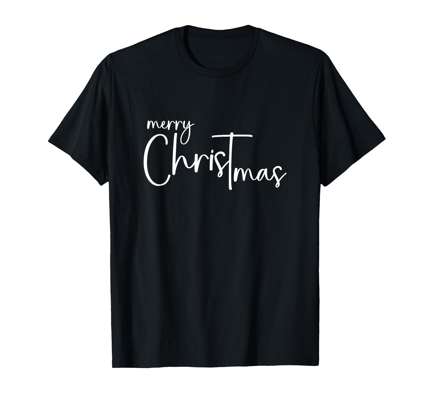 Merry Christ Mas Christmas Begins With Christ Xmas T-Shirt