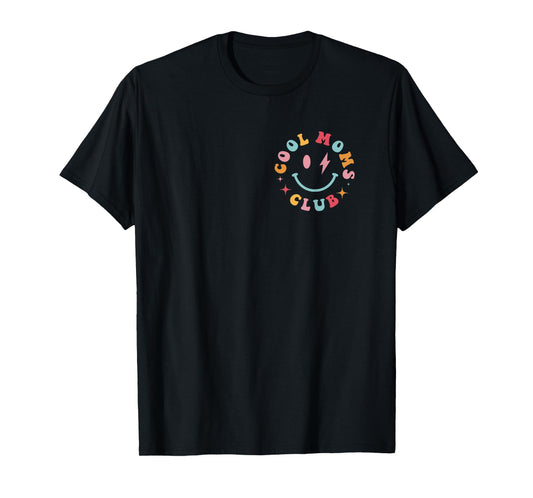 Cool Mom Club Groovy Mom Mama Mother's Day T-Shirt