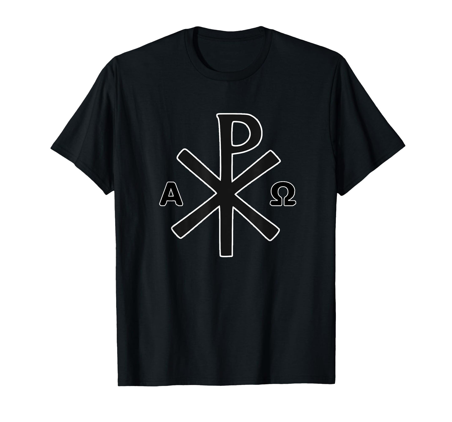 Chi Rho Chrismon Orthodox Christogram Jesus Christ T-Shirt