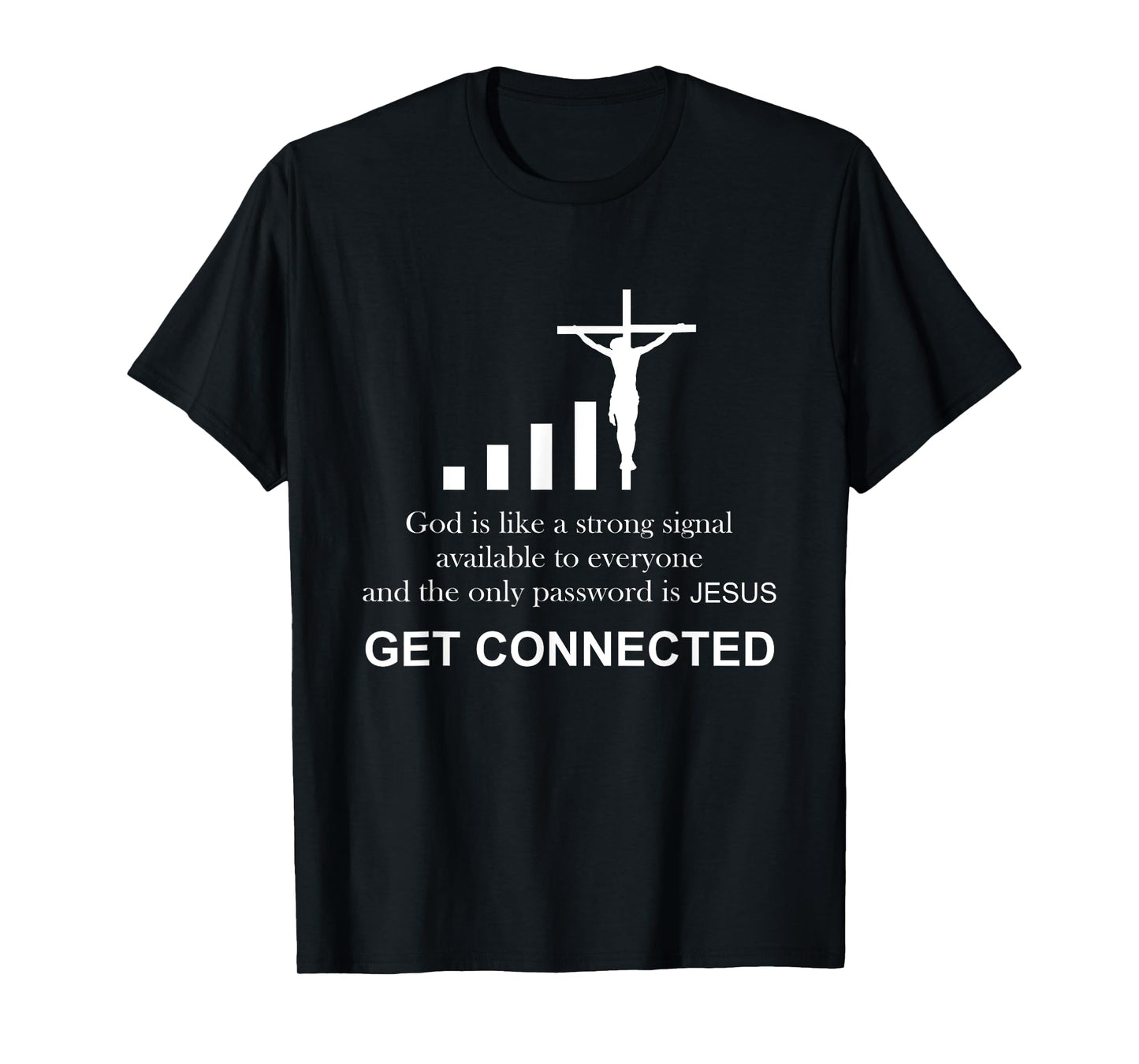 Catholic Priest | Funny Gift | Get Connected Cross T-Shirt