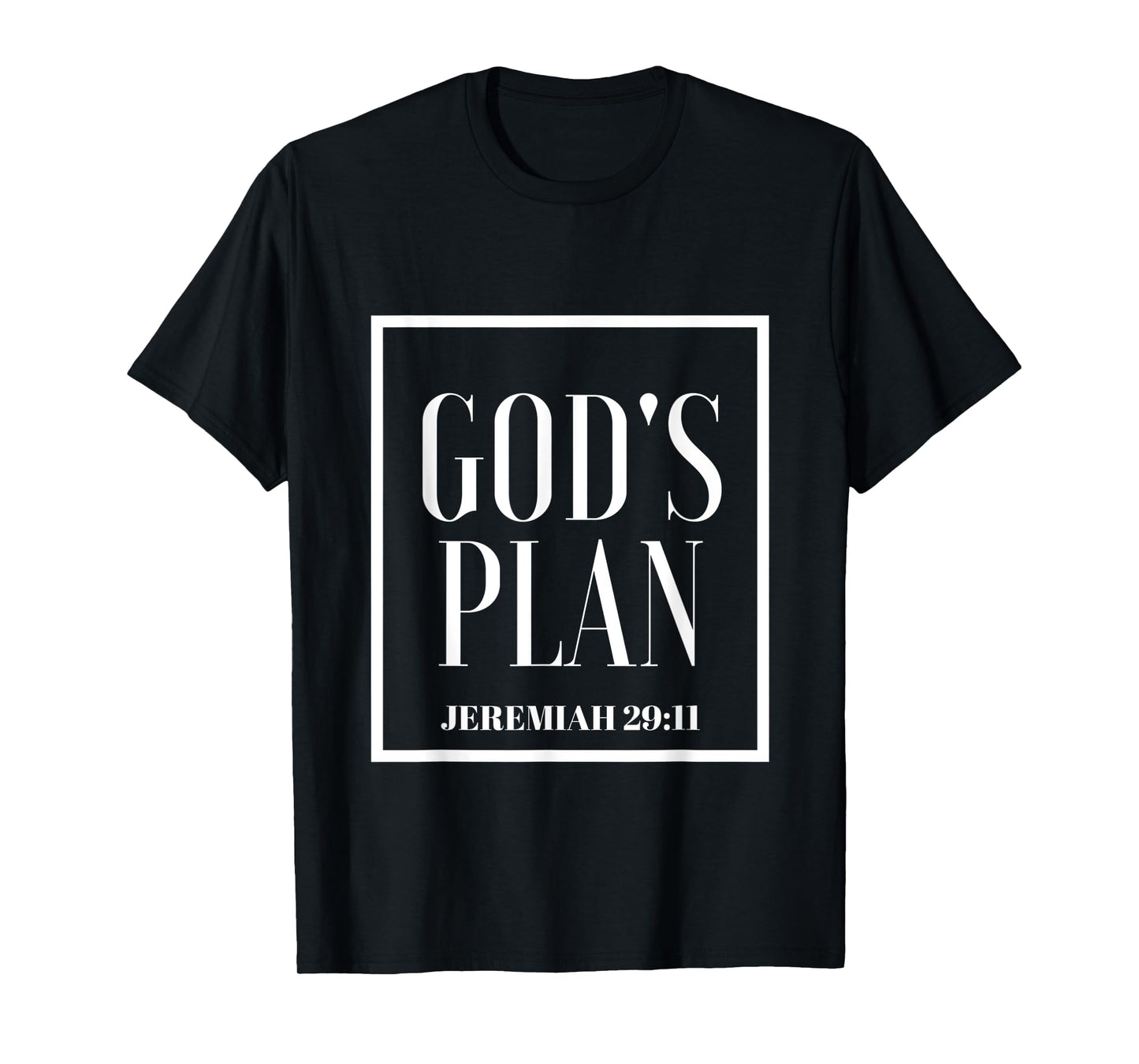 God's Plan T-Shirt - Bible church to prosper in Jesus T-Shirt