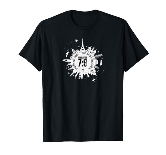 Every Nation, Tribe and Language, Great Commission T-Shirt
