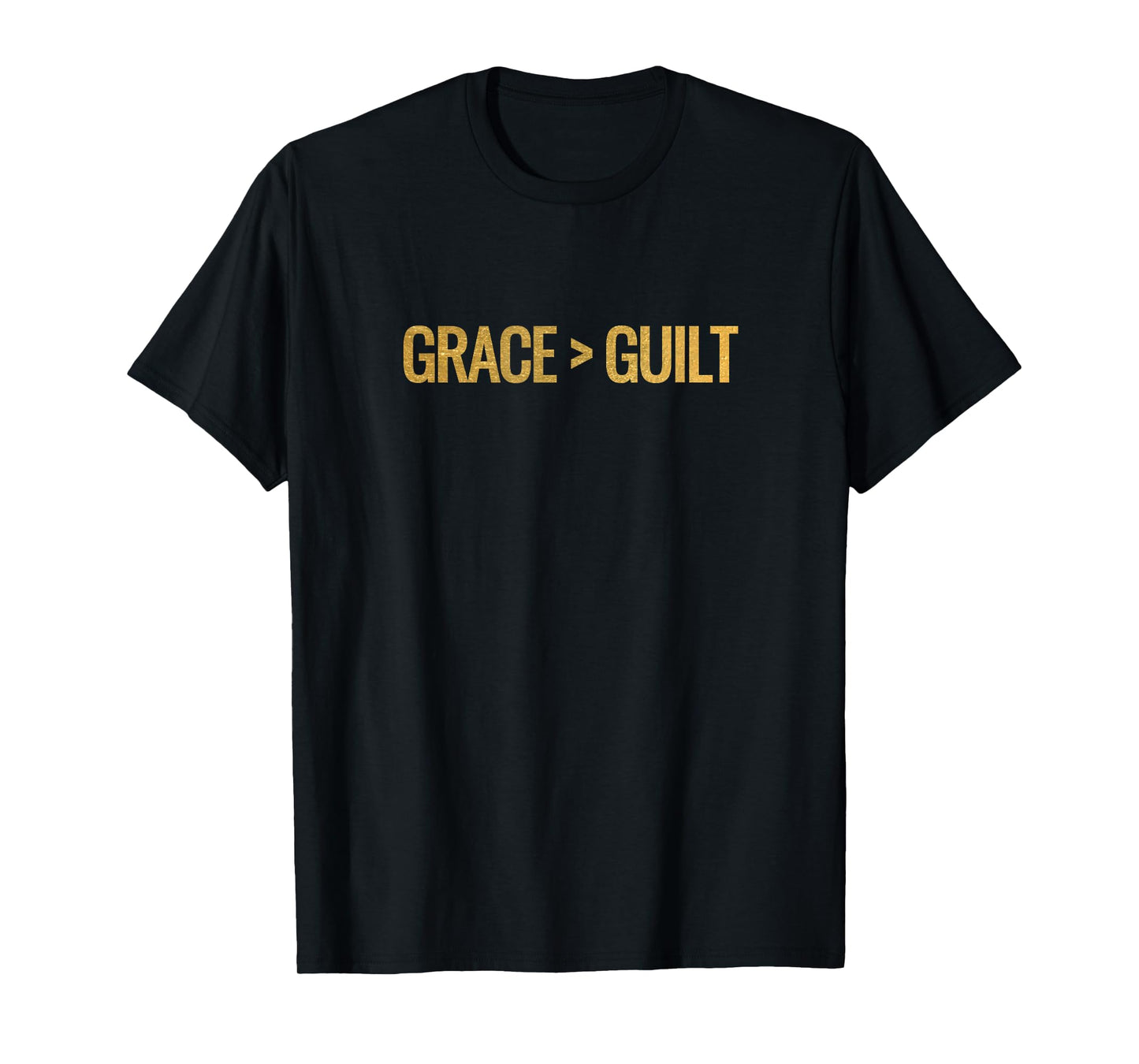 Grace Greater Than Guilt Christian Faith Inspirational Tee T-Shirt