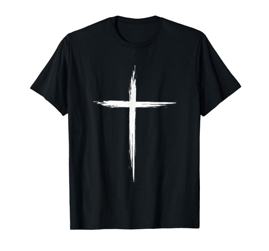 Faith Cross, T-Shirt, Jesus Cross Tattoo Cross T-Shirt