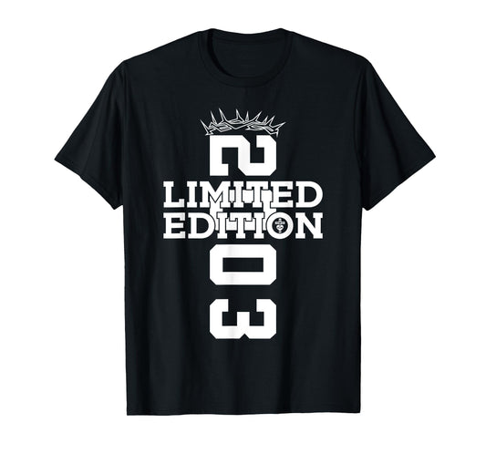Religious Limited Edition 2003 Jesus 22ND Birthday T-Shirt