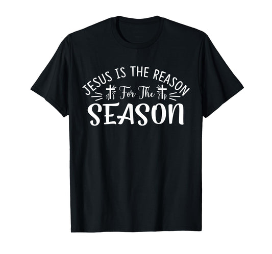 Jesus Is The Reason For The Season Funny Jesus Meme Design T-Shirt