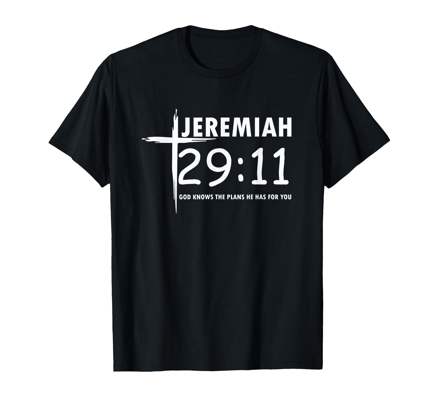 Christian Jeremiah 29:11 Bible Verse T-Shirt T-Shirt