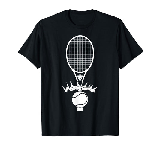 Religious Jesus Tennis Christ GOD Tennis T-Shirt