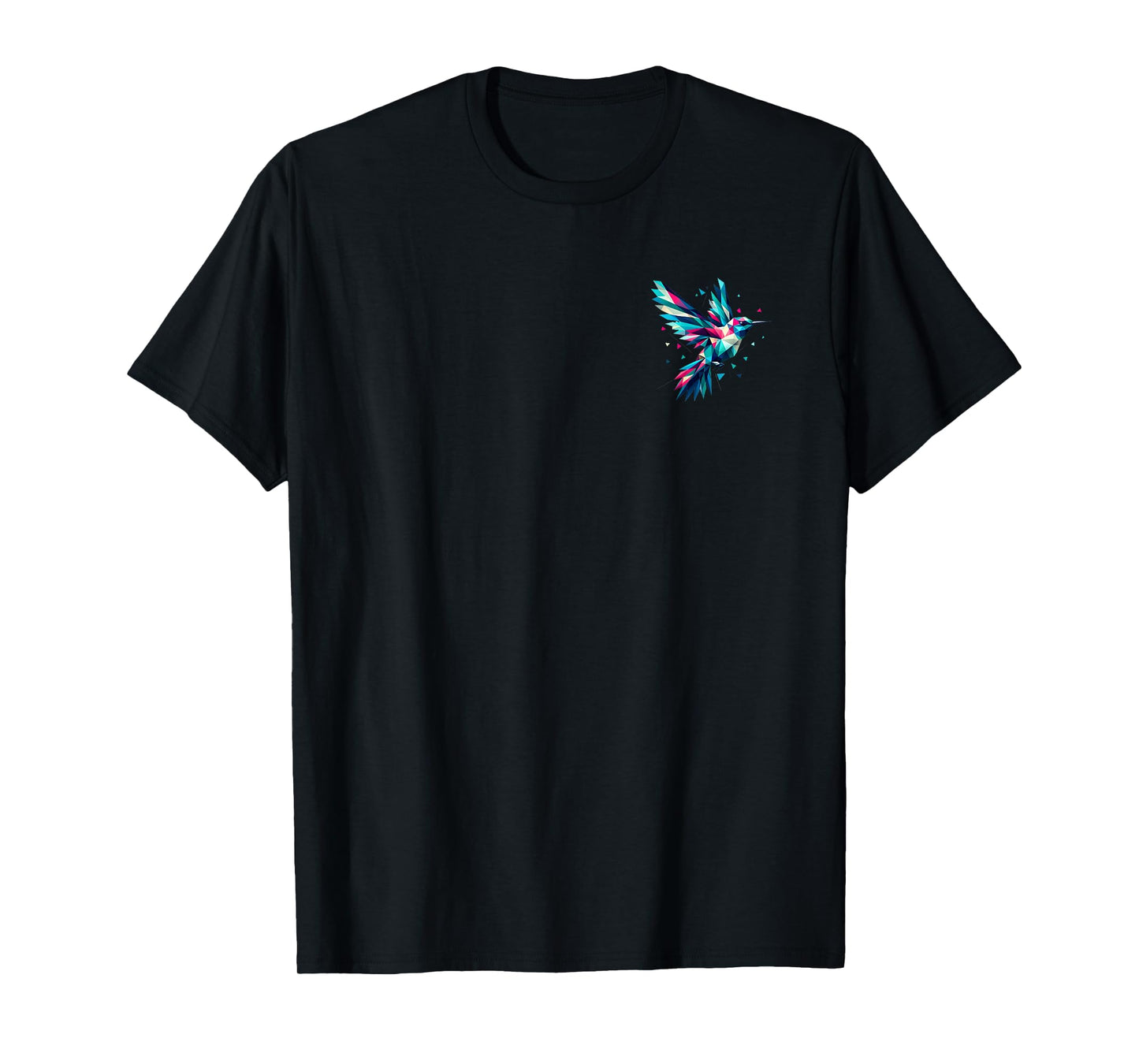 Hummingbird in pocket - Watercolor hummingbird design T-Shirt