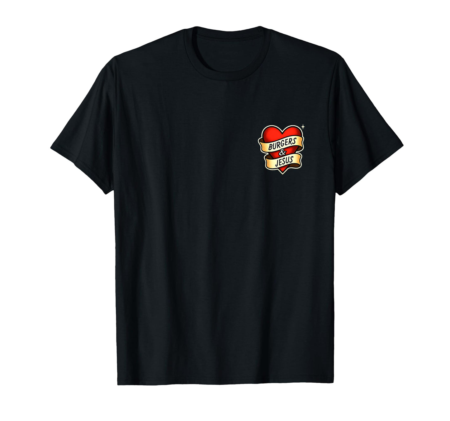 Burgers & Jesus | Christian Foodie T-Shirt