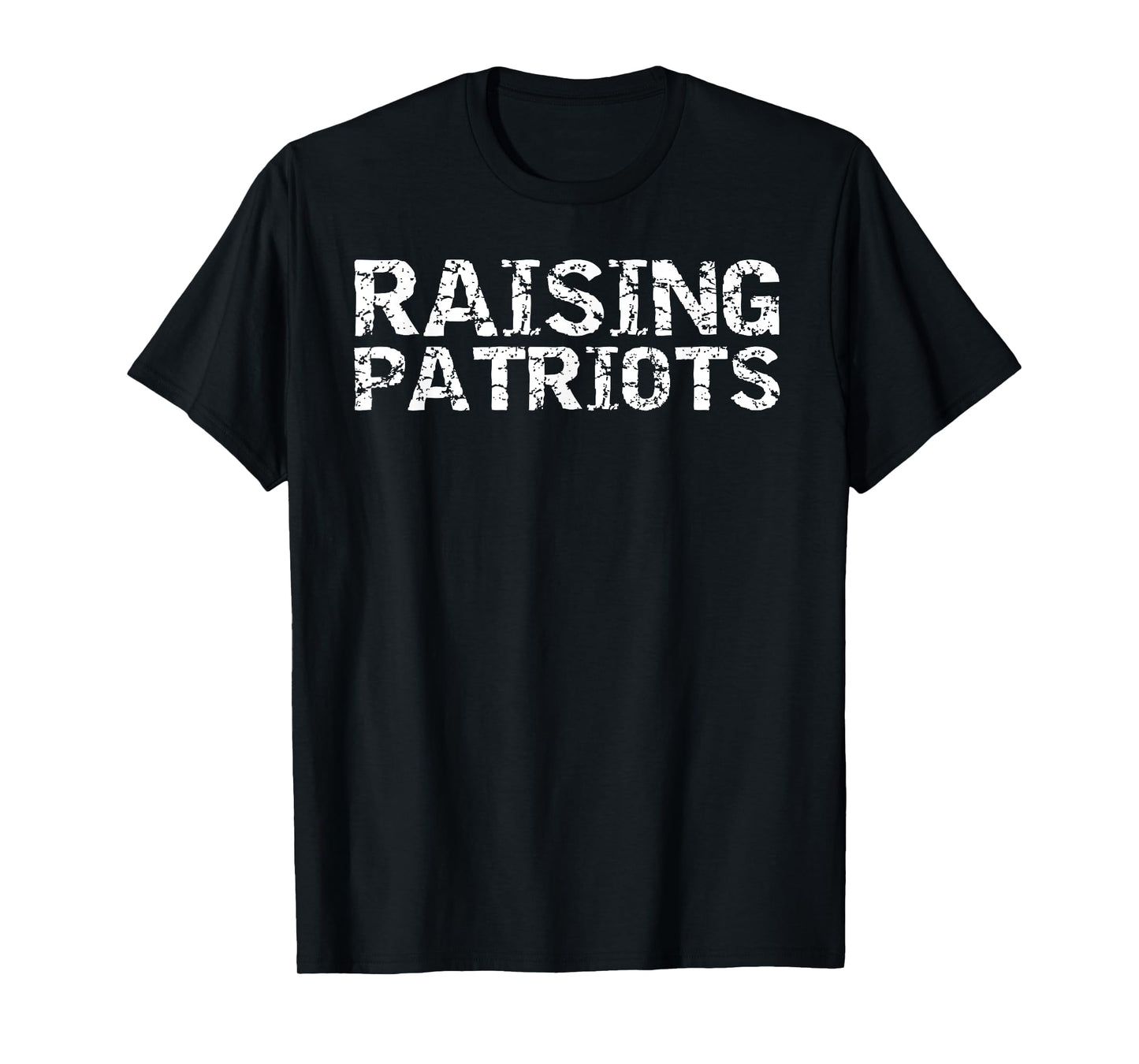 American Mom Gift Father's Day Gift for Dad Raising Patriots T-Shirt