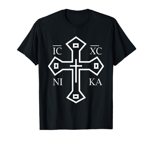 Orthodox Cross Jesus Christ Orthodox Christian T-Shirt