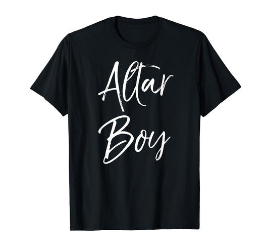 Altar Boy Shirt Cute Catholic Christian Service Gift Shirt T-Shirt