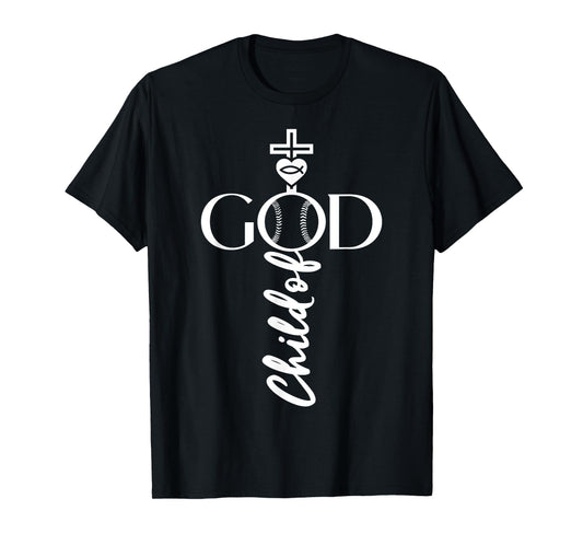 RELIGIOUS JESUS BASEBALL CHILD OF GOD BASEBALL T-Shirt