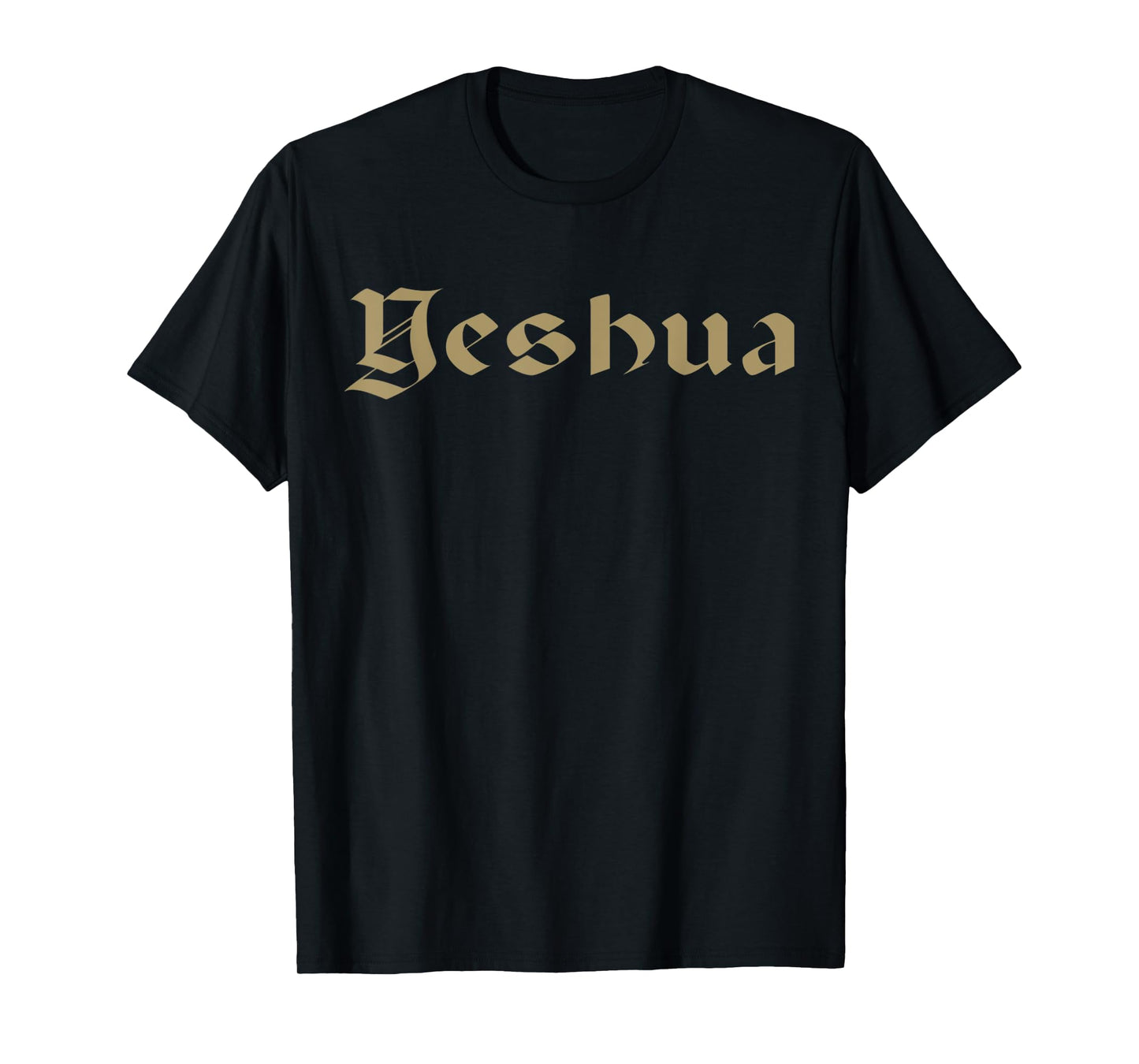 Funny Golden Yeshua Jesus Hebrew Name of Jesus T-Shirt