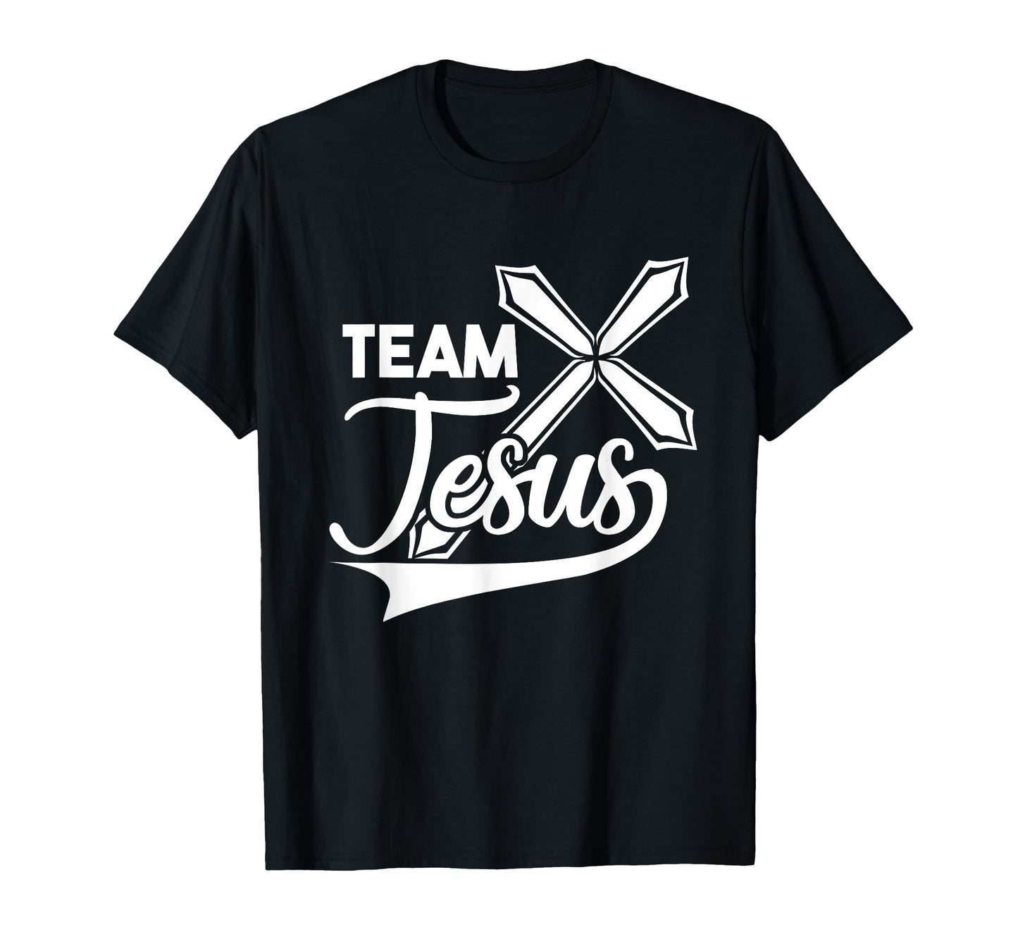 Sport Team Jesus Christian Faith Cross Christ Rise-Up T-Shirt
