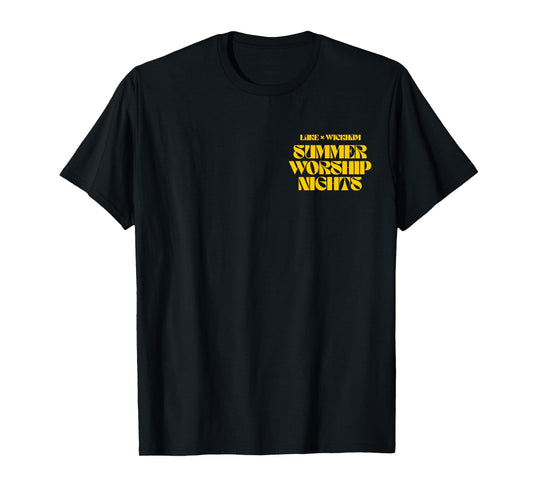 Summer Worship Nights Black '24 Tee T-Shirt