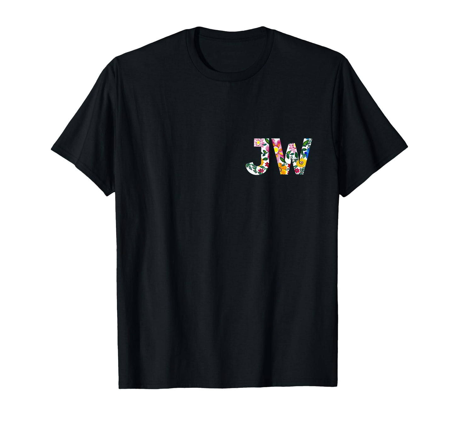JW T-Shirt - Jehovah's Witness T-Shirt - Unisex-Adults - Black - Small - Short Sleeve - Modern Classic Fit Lightweight - Religious Graphics