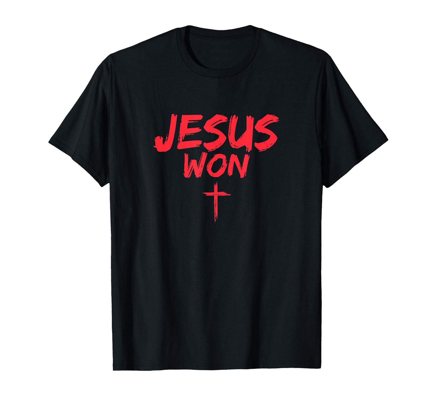 Jesus Won Christian Religious Faith T-Shirt