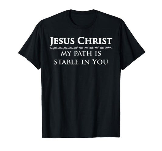 2 Samuel 7 Study Bible Verse Lord Jesus Christ Following T-Shirt